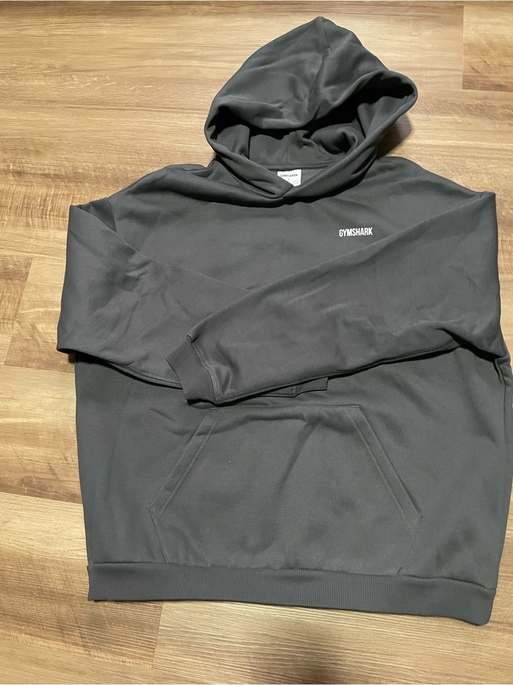 New - Gymshark Women’s Dark Gray Pullover Hoodie